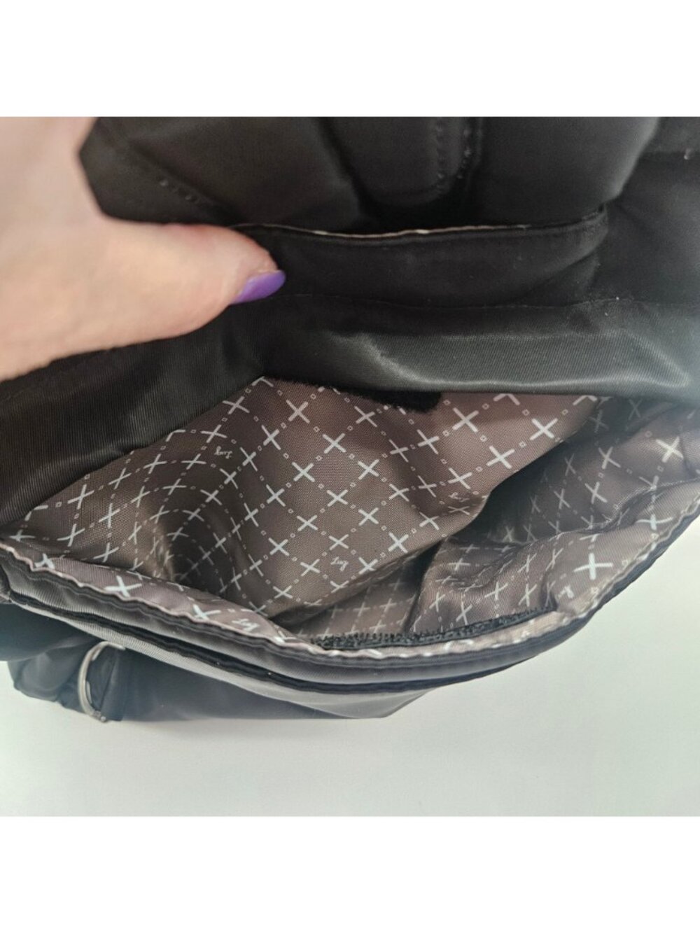 LUG Black Canter Convertible Backpack Tote Crossbody NWT - Picture 5 of 13